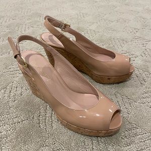 STUART WEITZMAN ‘Jean' Wedges, Size 7